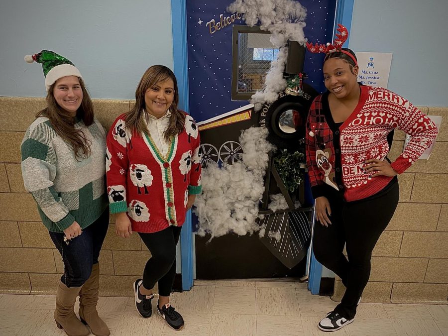 JSK/Coop Tech First Annual Deck The Halls Door Decorating Contest