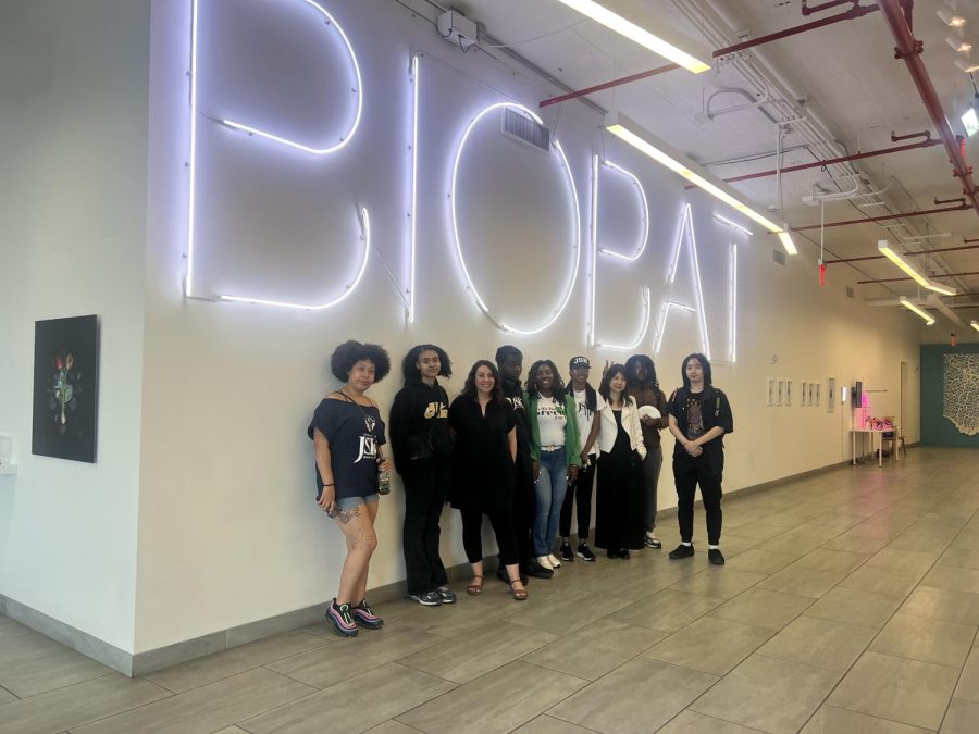 Students visit at BioBAT
