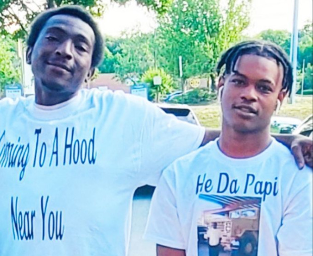 18 year old Shawn Jackson and his 36 year old stepfather Renzo Smith. (Found on https://www.cbsnews.com/news/7-shot-in-richmond-virginia-high-school-graduation-ceremony-shooting/)