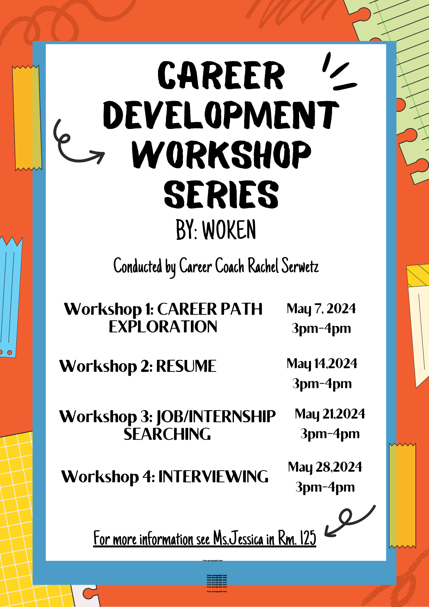 Career Development Workshop Series