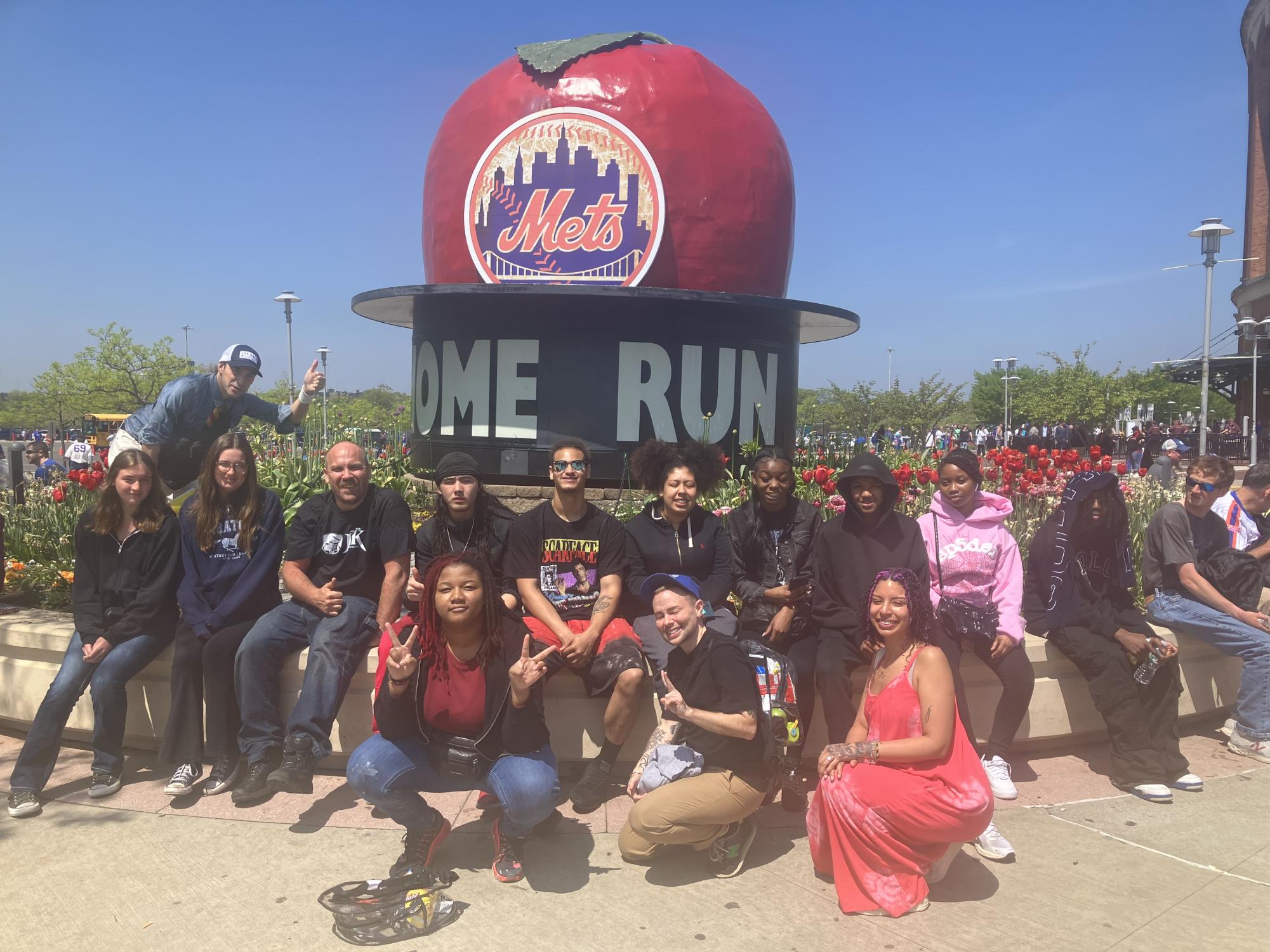 JSK'S students go to mets game!!