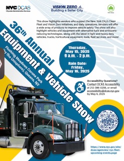 Equipment & Vehicle Show May 15th
